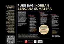 Seniman Jakarta Gagas Puisi bagi Korban Bencana Sumatera