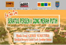 Seratus Persen dan Gong Merah Putih Gelar Musik Amal Galang Donasi Untuk Korban Bencana Sumatera