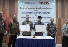 KPK dan Muhammadiyah Perkuat Pendidikan Integritas, Perangi Korupsi dari Hulu sampai Hilir