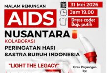 KULDESAK Gelar Malam Renungan AIDS Nusantara 2026 dan Peringatan Hari Sastra Buruh Indonesia